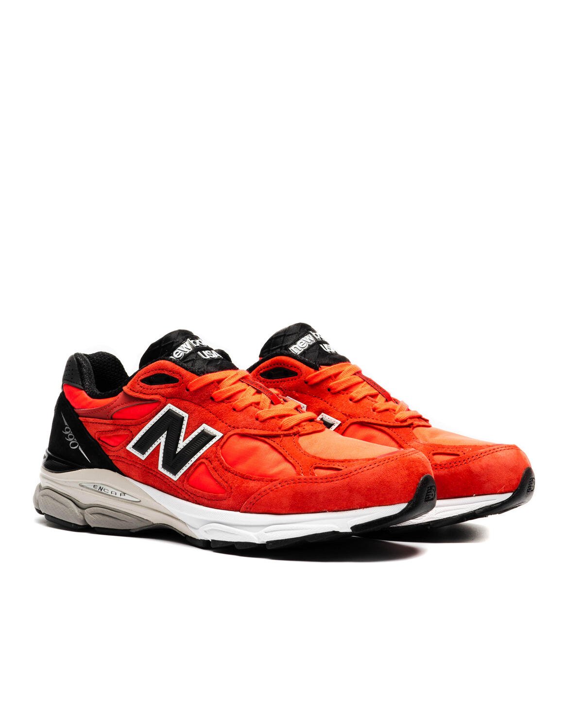 New balance 990 clearance orange and black